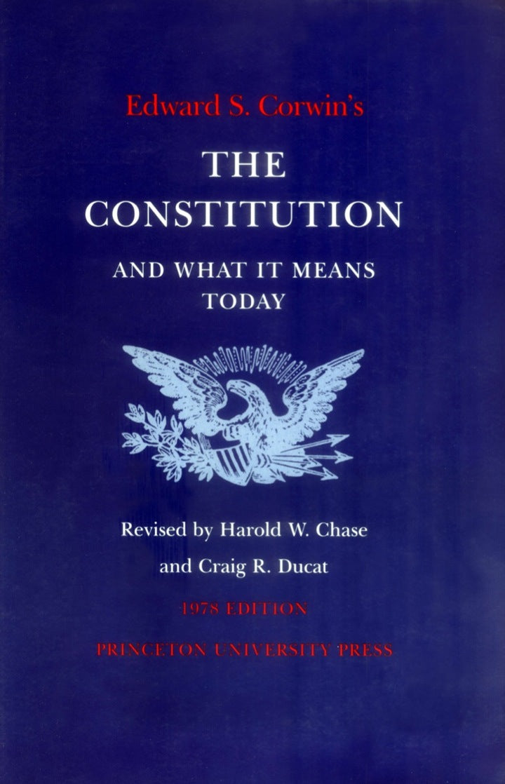 example text 1 Edward S. Corwin's Constitution and What It Means Today 1978 Edition